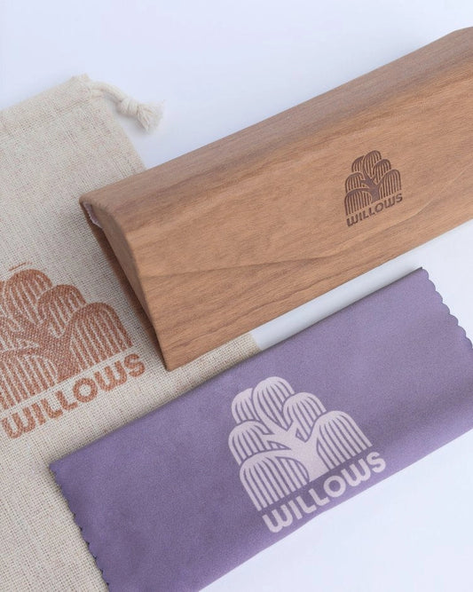 Willows Sunglass Case & Cloth