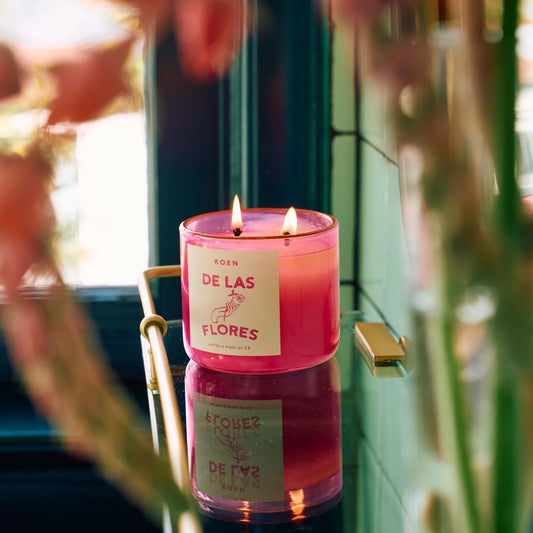 ROEN Des Las Flores Candle