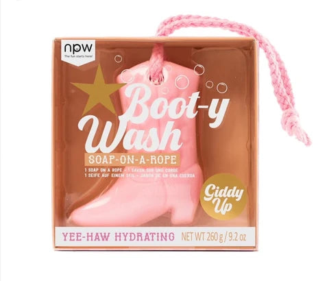 Boot-y Wash|Soap on a rope